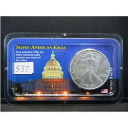 2000 United States 1 Troy Oz. .999 Silver Uncirculated American Eagle