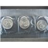 Image 3 : 1980 United States Susan B. Anthony 3 Coin Dollar Set w/ Original Packaging
