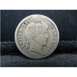 1907-O United States Barber Silver Dime