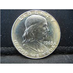 1963-D United States Franklin Silver Half Dollar