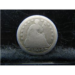 1854 United States Seated Liberty Silver Half Dime
