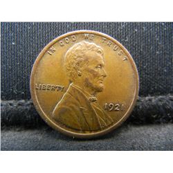 1921 United States Lincoln Wheat Penny Cent
