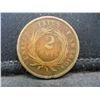 Image 2 : 1864 United States Two 2 Cent Piece - Civil War Date