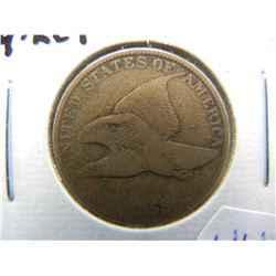 1858 Flying Eagle Cent Nice