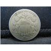Image 1 : 1870 Shield Nickel Semi key Date