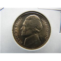 1950 D Jefferson Nickel Gem BU Key Date