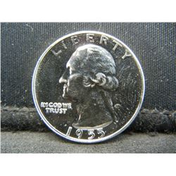 1955 Gem Proof Silver Washington Quarter