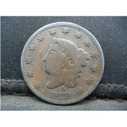 1829 Large Cent better date