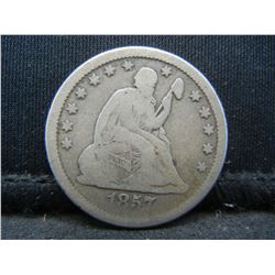 1857 Seated Quarter