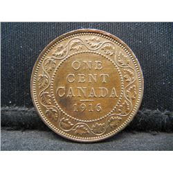 Uncirculated 1916 Canada Large Cent Nice