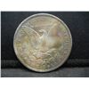 Image 2 : 1884 O Morgan Dollar Crazy rainbow Toning reverse