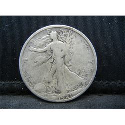 1921 Walking Liberty Half Dollar Key Date