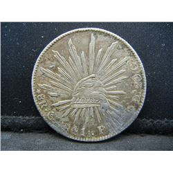 1841 Mexico 8 Reales Scarce!!