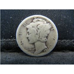 1921 D Mercury Dime Key Date