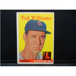 1958 Topps Ted Williams #1 HOF