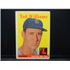 Image 1 : 1958 Topps Ted Williams #1 HOF