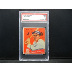 1934 Goudey Linus Frey #89 PSA 5