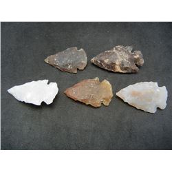 5-AGATE/ARROW-HEADS, AGE UKNOWN