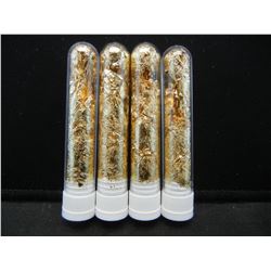 (4) Vials of Leaf Flakes