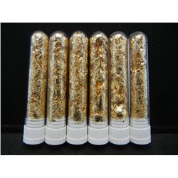 (6) Vials of Leaf Flakes