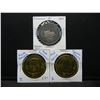 Image 1 : 3 CANADIAN COINS (SCOTT STEVENS-ROB ZAMUNER, PAUL KARIYA-THEOREN FLEURY (HOCKEY) & ABEGWEIT DOLLAR P