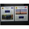 Image 1 : 1999 Delaware State Quarters and Stamps, and 2001 North Carolina State Quarters and Stamps