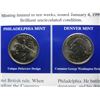 Image 3 : 1999 Delaware State Quarters and Stamps, and 2001 North Carolina State Quarters and Stamps