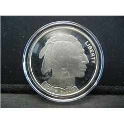 (CLAD-SILVER BUFFALO/1 OZ), PROOF, COPY