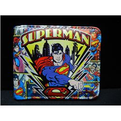 SUPERMAN WALLET, (NEW/MANY POCKETS)