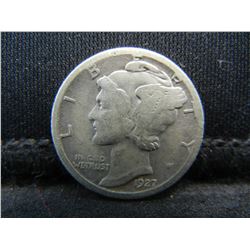 1927 S Mercury Dime