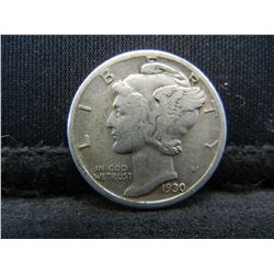 1930 S Mercury Dime