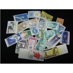 22 Vintage Unused Postage stamps