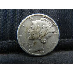 1927 S Mercury Dime