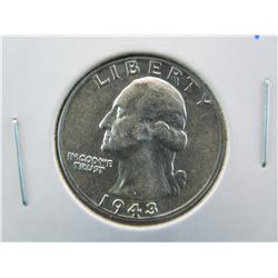 1943 Washington quarter