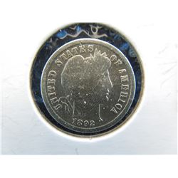 1892 barber dime