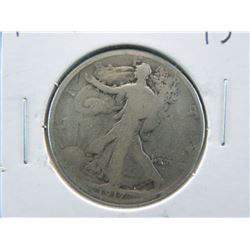 1917 walking liberty half dollar