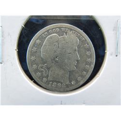 1892-o barber quarter