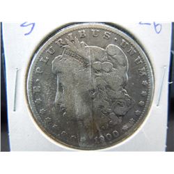 1900-s Morgan silver dollar