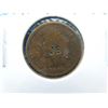 Image 1 : key date 1870 Indian head cent counter stamped with the initials "JB".