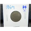Image 3 : 1869 shield nickel