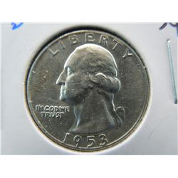1953-d Washington quarter