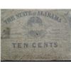 Image 2 : state of Alabama ten cent fractional note