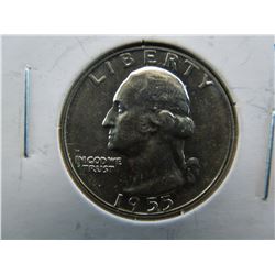 1955-d Washington quarter