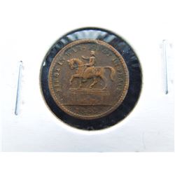 1863 civil war token " union forever on the reverse"