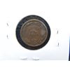 Image 2 : 1863 civil war token " union forever on the reverse"