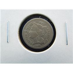 1865 three cent nickel