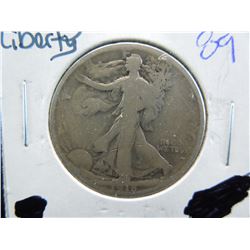 1918 walking liberty half dollar