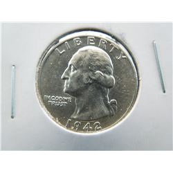 1942 Washington quarter