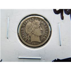 1912 barber dime