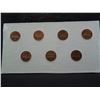 Image 4 : 1982 7 coin memorial cent set .  This set includes all 7 varieties of coins minted that year